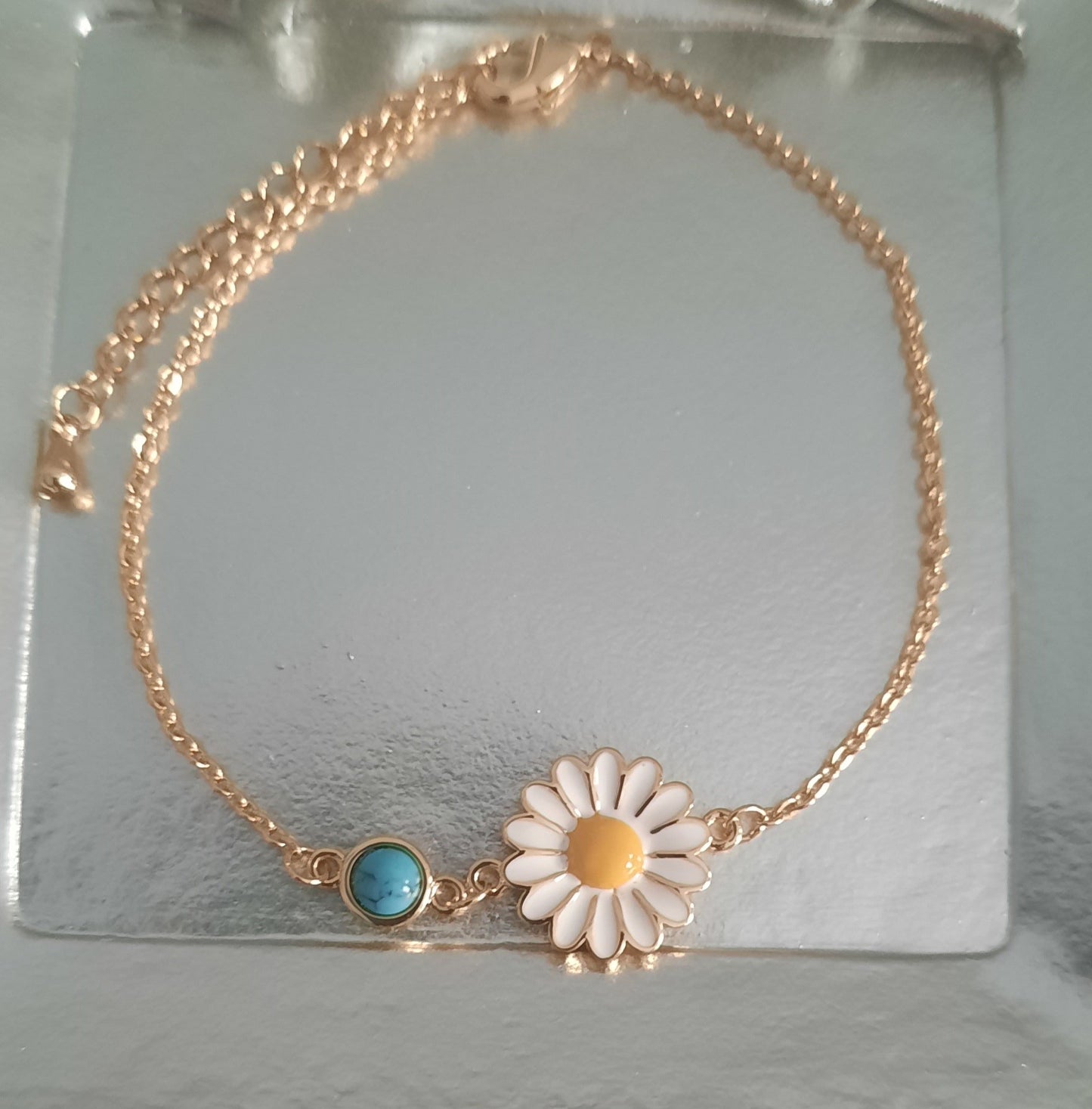 Sunflower bracelet