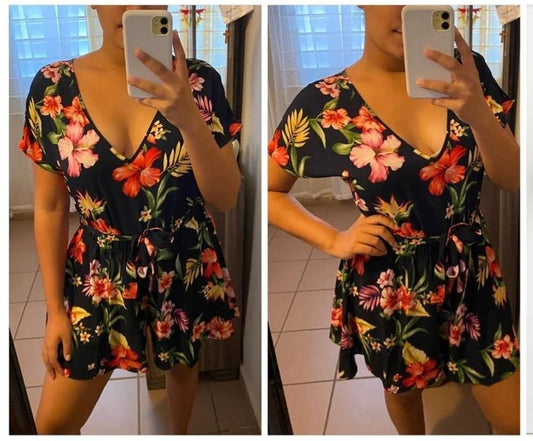 Tropical Romper