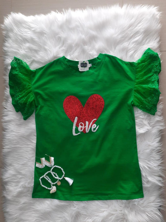 Camisa diseño corazón